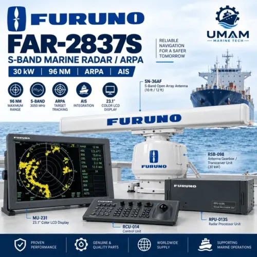Furuno FAR-2837S 30kW S-Band Marine Radar